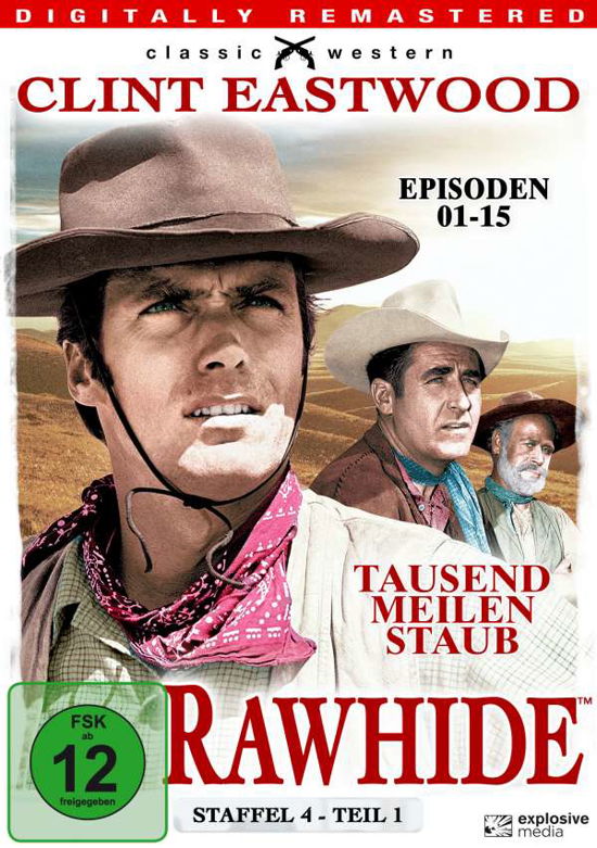 Cover for Rawhide-tausend Meilen Staub · Rawhide,Tausend.04.1,4DVD.6414976 (Book) (2015)