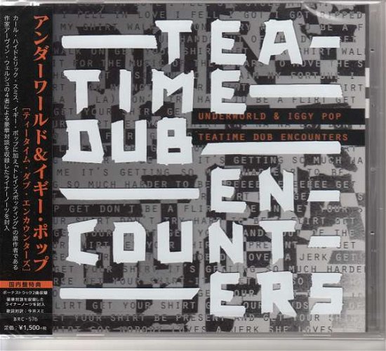 Cover for Underworld &amp; Iggy Pop · Teatime Dub Encounters (CD) [Japan Import edition] (2018)