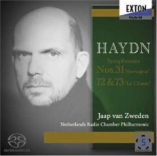 Cover for Jaap Van Zweden / Radio Kame · Haydn Vol.2: Symphonies No.31 `hornsignal`. No.72 &amp; N.73`la Chasse` (CD) [Japan Import edition] (2008)