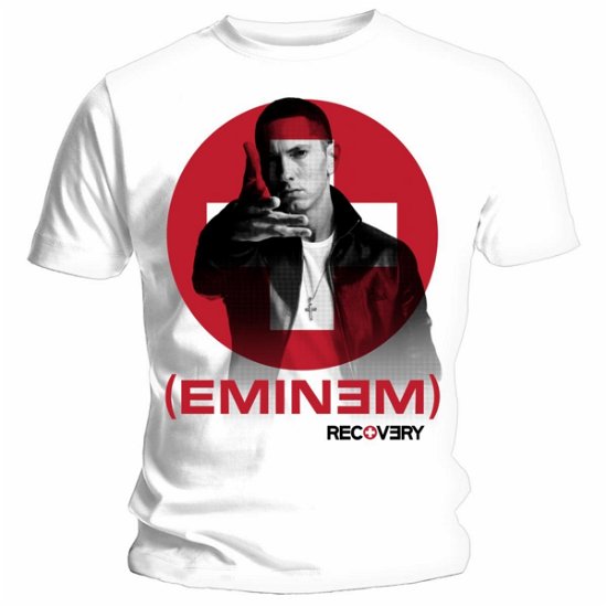 Cover for Eminem · Recovery White (T-shirt) [size S] (2010)