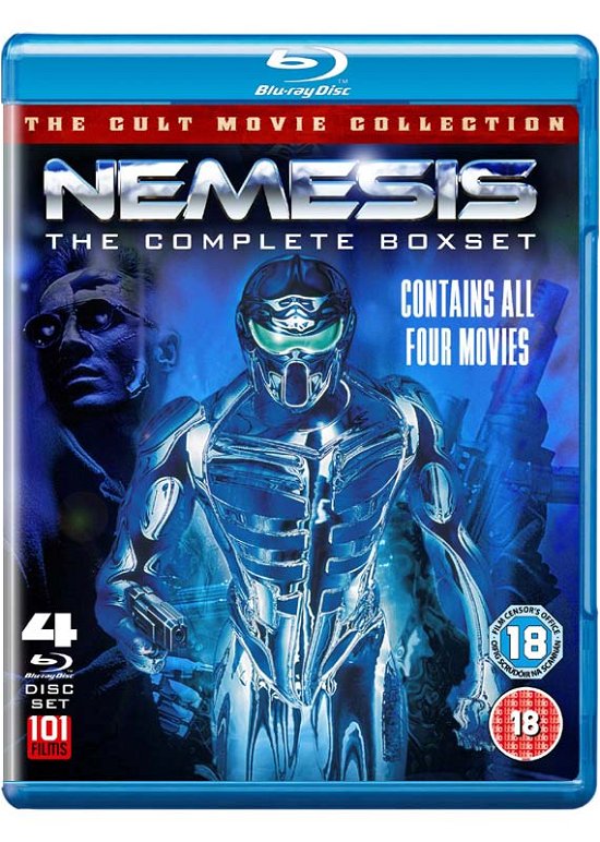Cover for Nemesis - 1-4 · Nemesis 1 to 4 Complete Movie Boxset (Blu-ray) (2015)