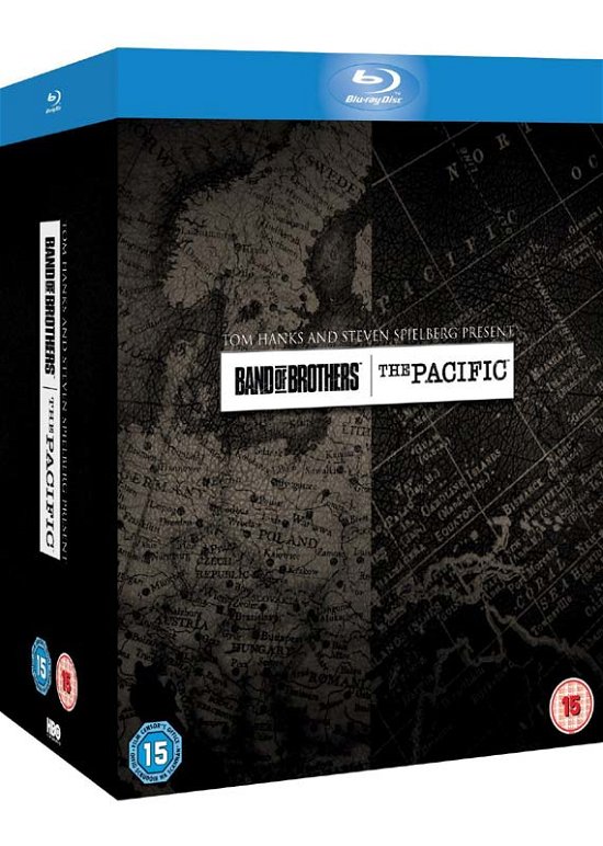 Cover for Band Of Brothers + The Pacific - Complete Mini Series (Blu-ray) (2020)
