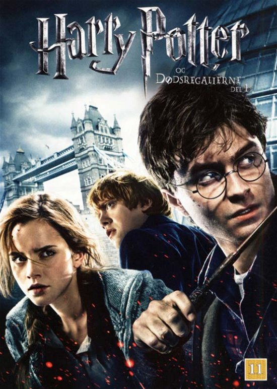 Cover for Harry Potter 7 · Harry Potter Og Dødsregalierne - Del 1 (DVD) (2011)