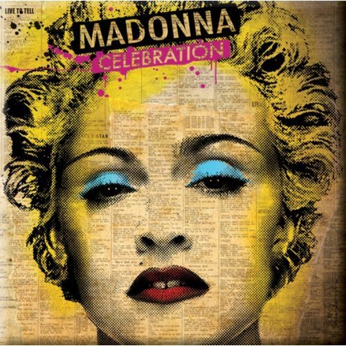 Madonna Fridge Magnet: Celebration - Madonna - Fanituote - Live Nation - 162199 - 5055295312760 - sunnuntai 1. kesäkuuta 2014
