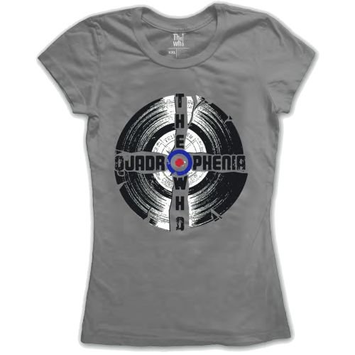 The Who Ladies T-Shirt: Quadrophenia - The Who - Merchandise - ROFF - 5055295338760 - July 6, 2016