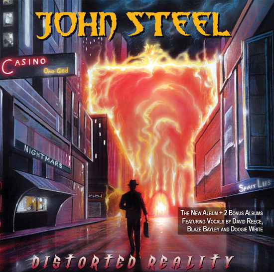 Distorted Reality - John Steel - Música - GLOBAL ROCK RECORDS - 5055544230760 - 15 de julho de 2022