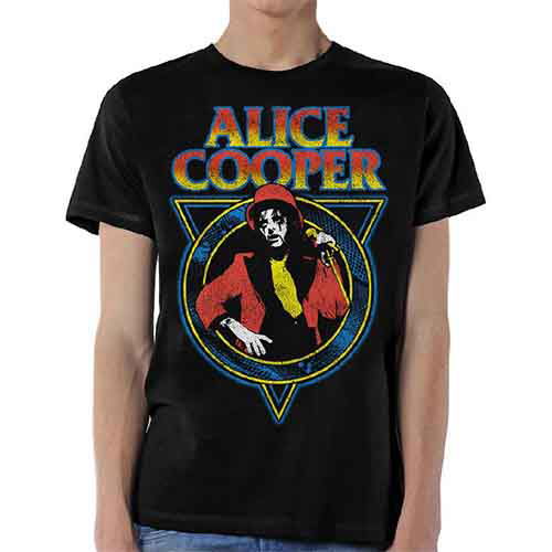 Alice Cooper Unisex T-Shirt: Snake Skin - Alice Cooper - Produtos - Global - Apparel - 5055979995760 - 