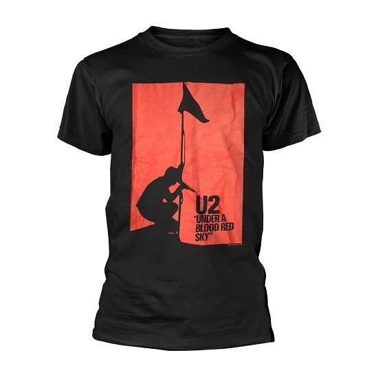 U2 · U2 Unisex T-Shirt: Blood Red Sky (T-shirt) [size L] [Black - Unisex edition] (2018)