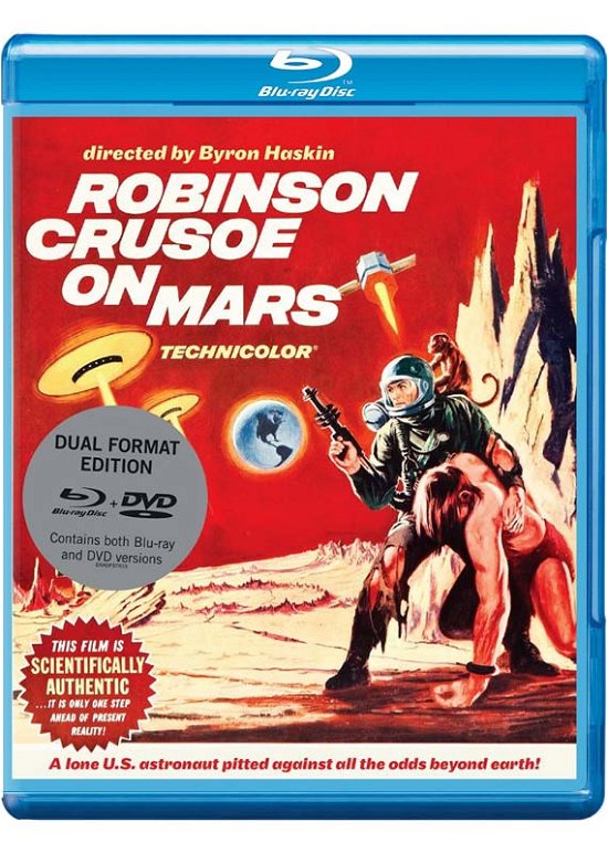 Robinson Crusoe On Mars (With Booklet) Blu-Ray + - Robinson Crusoe on Mars (Blu-r - Filmes - Eureka - 5060000701760 - 23 de novembro de 2015