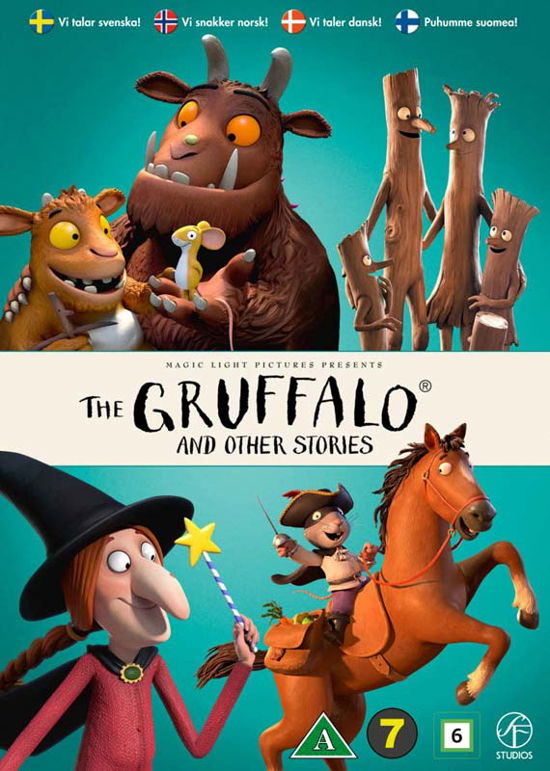 Cover for The Gruffalo and Other Stories (DVD) (2019)