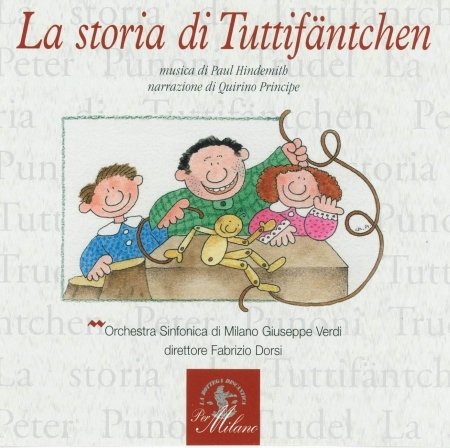 Cover for Paul Hindemith  · La Storia Di Tuttifantchen (CD)