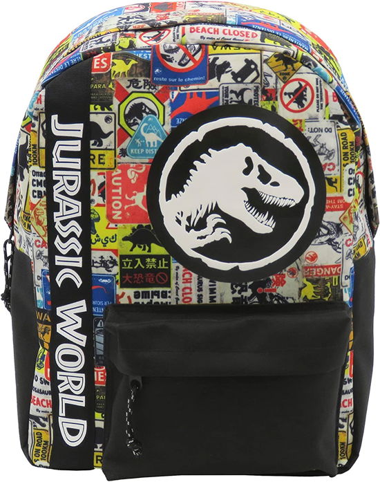 JURASSIC WORLD - Backpack 30x14x42cm - Jurassic World - Merchandise - CYP - 8426842098760 - 27. oktober 2023