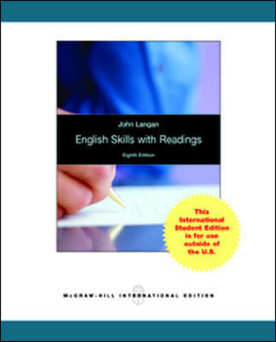 Cover for John Langan · English Skills with Readings (Paperback Book) [8 Rev edition] (2011)