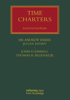 Cover for Andrew Baker · Time Charters - Lloyd's Shipping Law Library (Hardcover Book) (2025)