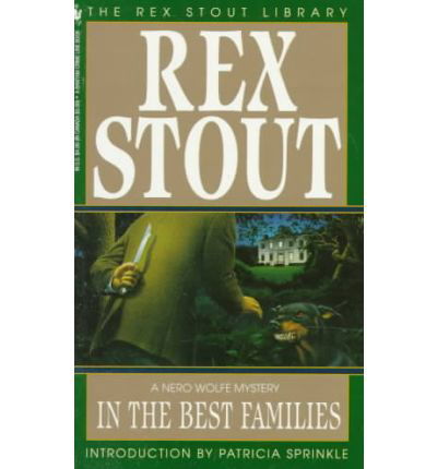 Cover for Rex Stout · In the Best Families - Nero Wolfe (Paperback Book) (1995)