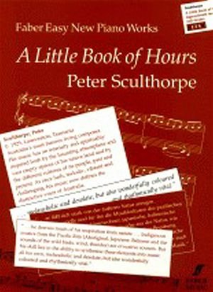 Cover for Peter Sculthorpe · A Little Book Of Hours (Paperback Book) (2003)