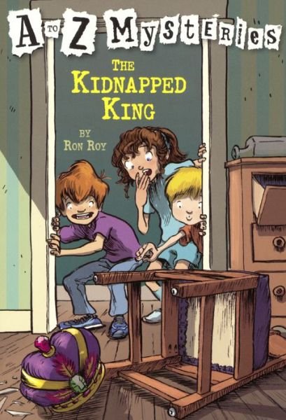 Cover for Ron Roy · The Kidnapped King (Turtleback School &amp; Library Binding Edition) (A to Z Mysteries) (Hardcover Book) [Turtleback School &amp; Library Binding edition] (2000)
