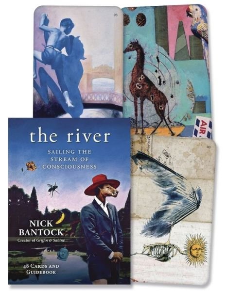 Cover for Nick Bantock · The River: Sailing the Stream of Consciousness (Lernkarteikarten) (2023)