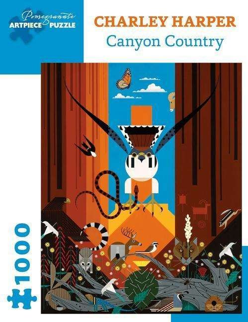 Cover for Charley Harper Canyon Country · Charley Harper: Canyon Country 1000-Piece Jigsaw Puzzle (MERCH) (2017)