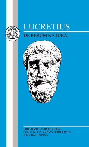 Cover for Titus Lucretius Carus · De Rerum Natura - PBK (Hardcover Book) [New edition] (1991)