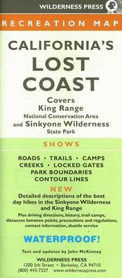 Map Californias Lost Coast Rec (Wilderness Press Maps) - Wilderness Press - Books - Wilderness Press - 9780899973760 - November 22, 2004