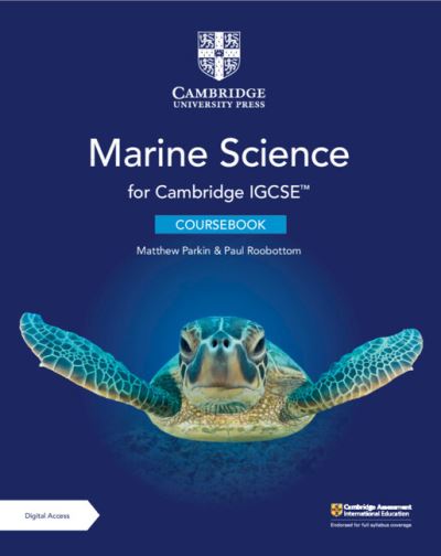 Cover for Matthew Parkin · Cambridge IGCSE (tm) Marine Science Coursebook with Digital Access (2 Years) (Book) (2022)