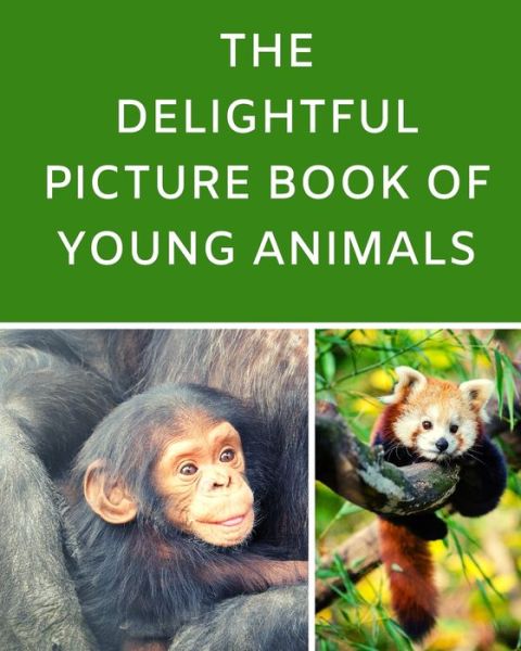 Cover for SilverGrace Press · Delightful Picture Book of Young Animals : A Reading Gift Book for Alzheimer or Dementia Patients Parents Grandparents (Book) (2019)