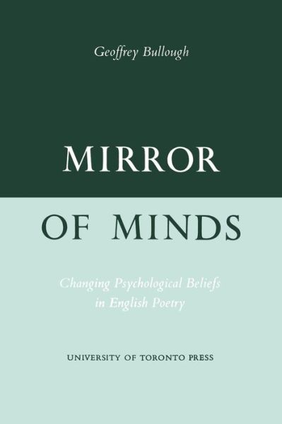 Cover for Geoffrey Bullough · Mirror of Minds (Paperback Book) (1962)