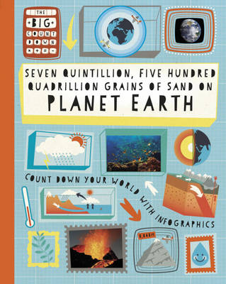 Cover for Paul Rockett · The Seven Quintillion, Five hundred Quadrillion Grains of Sand on Planet Earth - The Big Countdown (Hardcover Book) (2014)