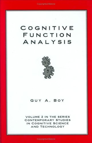 Cover for Guy A. Boy · Cognitive Function Analysis (Gebundenes Buch) (1998)