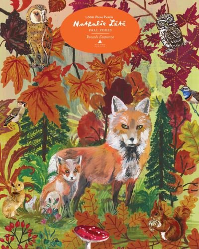 Nathalie Lete: Fall Foxes 1,000-Piece Puzzle - Nathalie Lete - Bøker - Workman Publishing - 9781648291760 - 23. august 2022