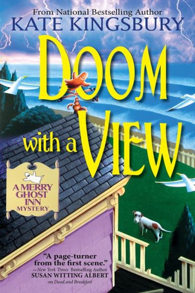 Cover for Kate Kingsbury · Doom With a View: A Merry Ghost Inn Mystery (Paperback Book) (2018)