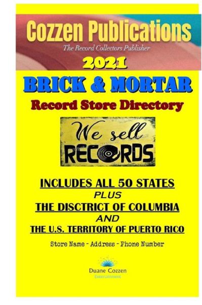 Cover for Raymond Cozzen · Brick &amp; Mortar Record Store Directory - 2021 (Paperback Book) (2020)