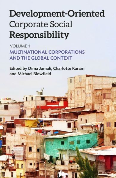 Cover for Dima Jamali · Development-Oriented Corporate Social Responsibility: Volume 1: Multinational Corporations and the Global Context (Paperback Book) (2015)