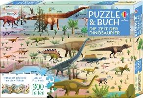 Puzzle & Buch: Die Zeit der Dinosaurier - Rachel Firth - Outro - Usborne Verlag - 9781789417760 - 1 de julho de 2022