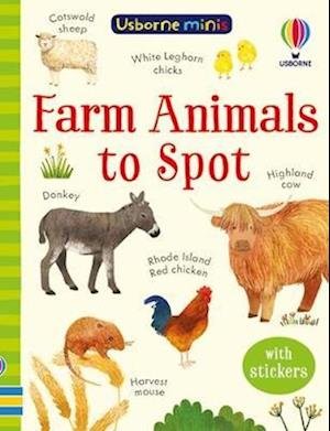 Cover for Kate Nolan · Farm Animals to Spot - Usborne Minis (Paperback Book) (2023)
