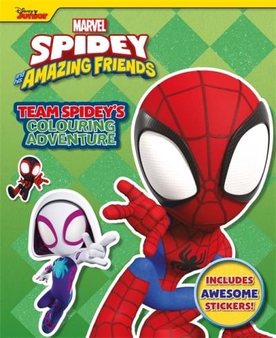 Marvel Spidey and His Amazing Friends: Team Spidey's Colouring Adventure - Marvel Entertainment International Ltd - Böcker - Bonnier Books Ltd - 9781835442760 - 1 juli 2024