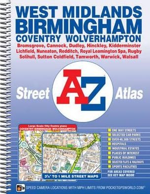 Cover for Geographers' A-z Map Company · West Midlands Street Atlas (Paperback Book) (2011)