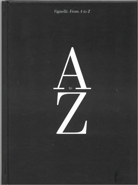 Cover for Massimo Vignelli · Vignelli from to Z (Hardcover Book) (2007)