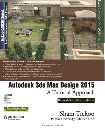 Cover for Prof. Sham Tickoo Purdue Univ. · Autodesk 3DS Max Design 2015: a Tutorial Approach (Paperback Book) (2014)