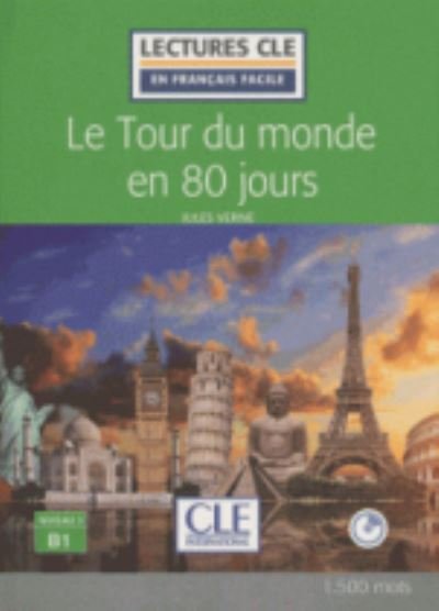 Cover for Jules Verne · Le Tour du monde en 80 jours - Livre + CD MP3 (Bok) (2016)