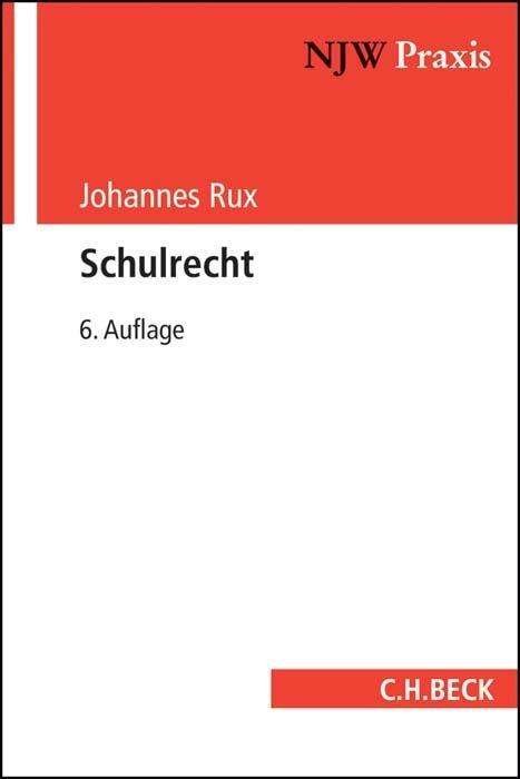 Cover for Rux · Schulrecht (Buch)