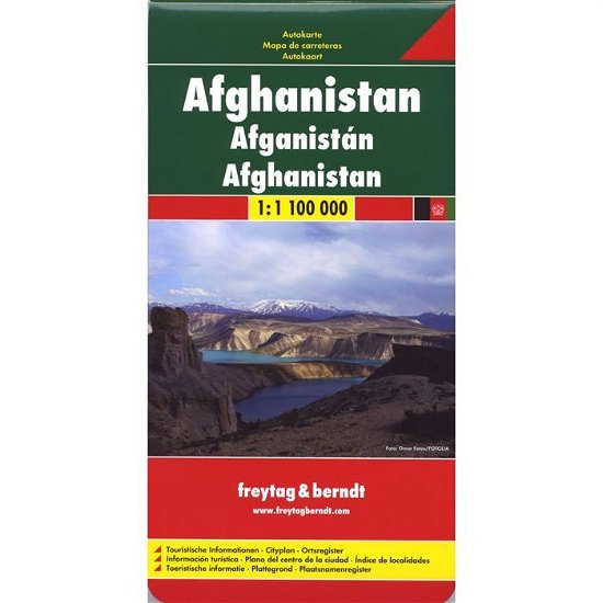 Cover for Freytag-berndt Und Artaria Kg · Freytag Berndt Autokt. Afghanistan (Map)
