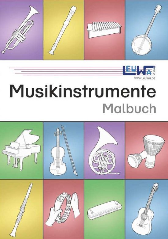 Cover for Leuchtner · Musikinstrumente Malbuch (Book)
