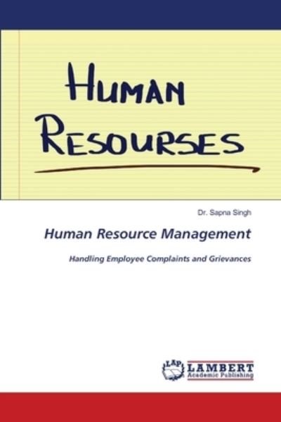 Human Resource Management - Singh - Boeken -  - 9786202683760 - 31 juli 2020