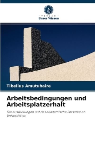 Cover for Tibelius Amutuhaire · Arbeitsbedingungen und Arbeitsplatzerhalt (Pocketbok) (2021)