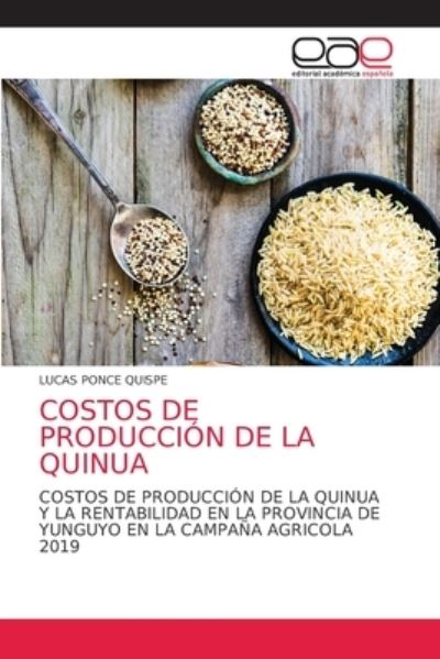 Cover for Lucas Ponce Quispe · Costos de Produccion de la Quinua (Paperback Book) (2021)