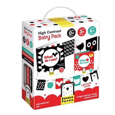 Cover for Banana Panda Inc · High Contrast Baby Pack 0+/3m+/6m+ (Gebundenes Buch) (2020)