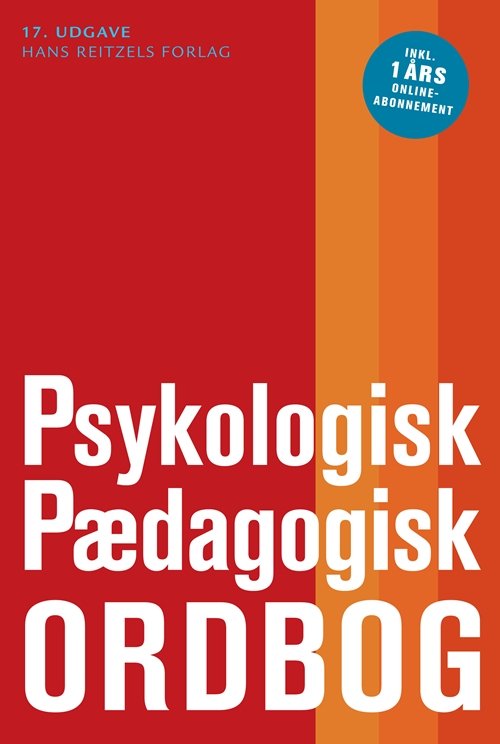 Cover for Mogens Hansen; Ole Varming; Peter Østergaard Andersen · Psykologisk-pædagogisk ordbog (Gebundesens Buch) [17. Ausgabe] [Indbundet] (2012)