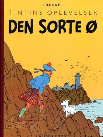 Cover for Hergé · Tintins Oplevelser: Tintin: Det knuste øre - retroudgave (Innbunden bok) [3. utgave] [Indbundet] (2006)